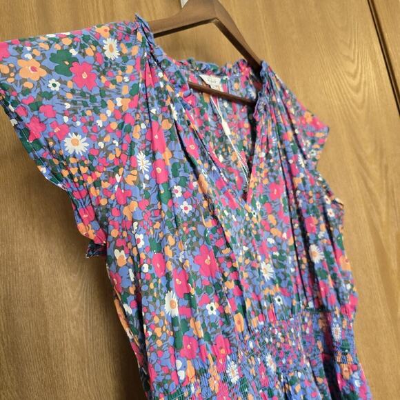 Rails Amellia Leilani Floral Tiered Midi Dress - Picture 6 of 12